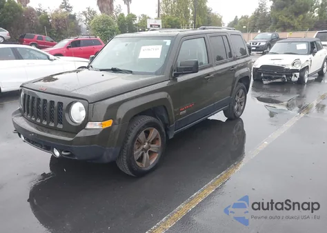 2016 Jeep Patriot 75Th Anniversary z USA, uszkodzony, nr VIN 1C4NJRBB1GD753299